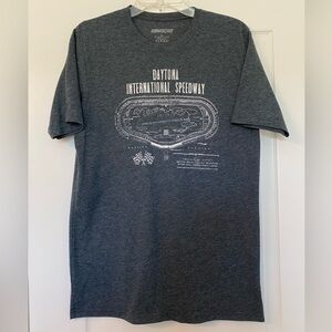 Men’s Daytona International Speedway Track Layout Tee Shirt